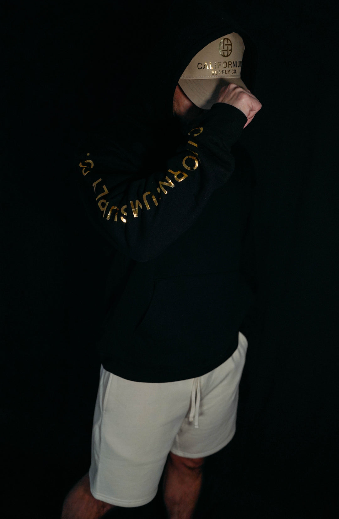 Luxe Bold Sleeve Hoodie