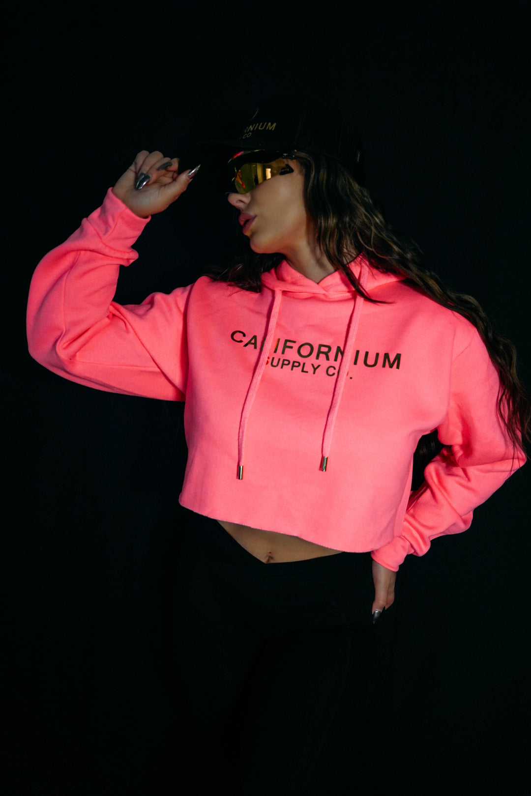 Iconic Crop Hoodie